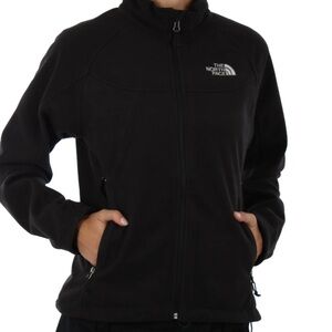 The Northface Women's Windwall Black Fleece Jacket Size S